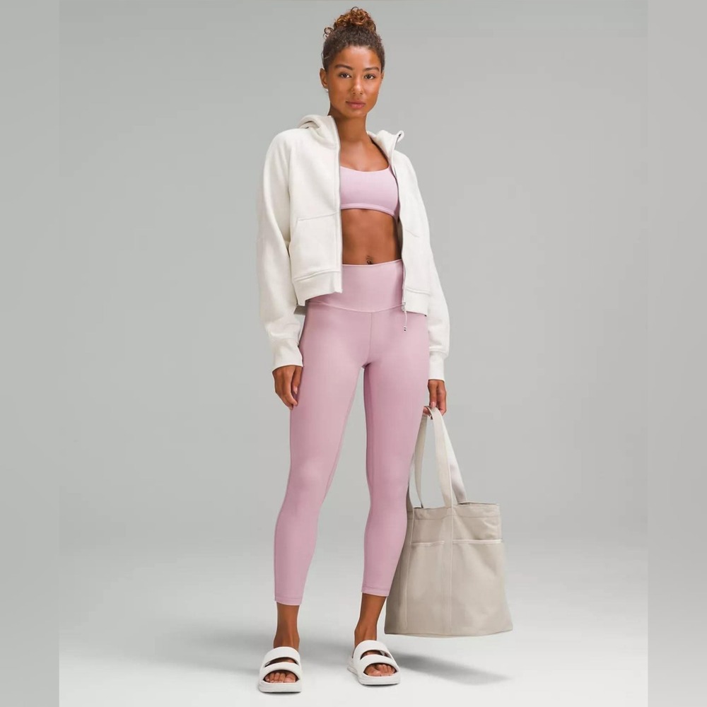 Lululemon Align High Rise Leggings Women Size 8 Mauve‎ LW6BGLS